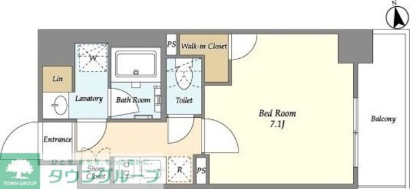 ORSUS UMEJIMAの物件間取画像